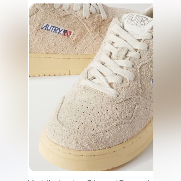 Autry Medalist Low - Sand Suede - Picture 3 of 10